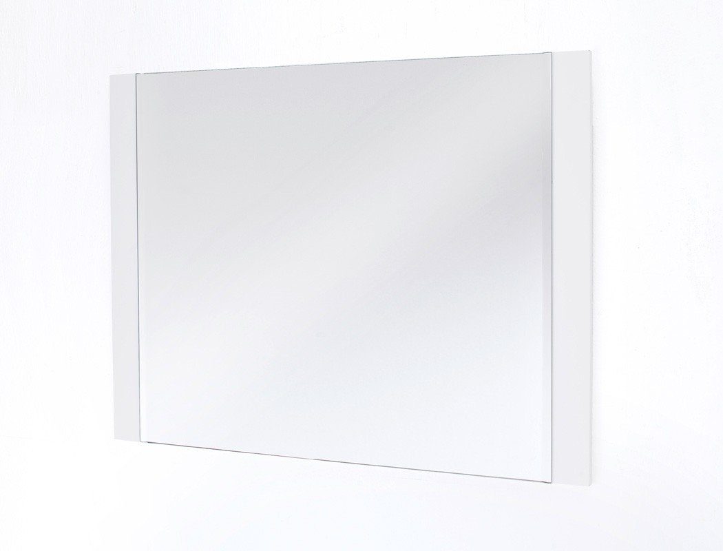 expendio Garderobenspiegel Atlee, weiß matt 90x68x2 cm