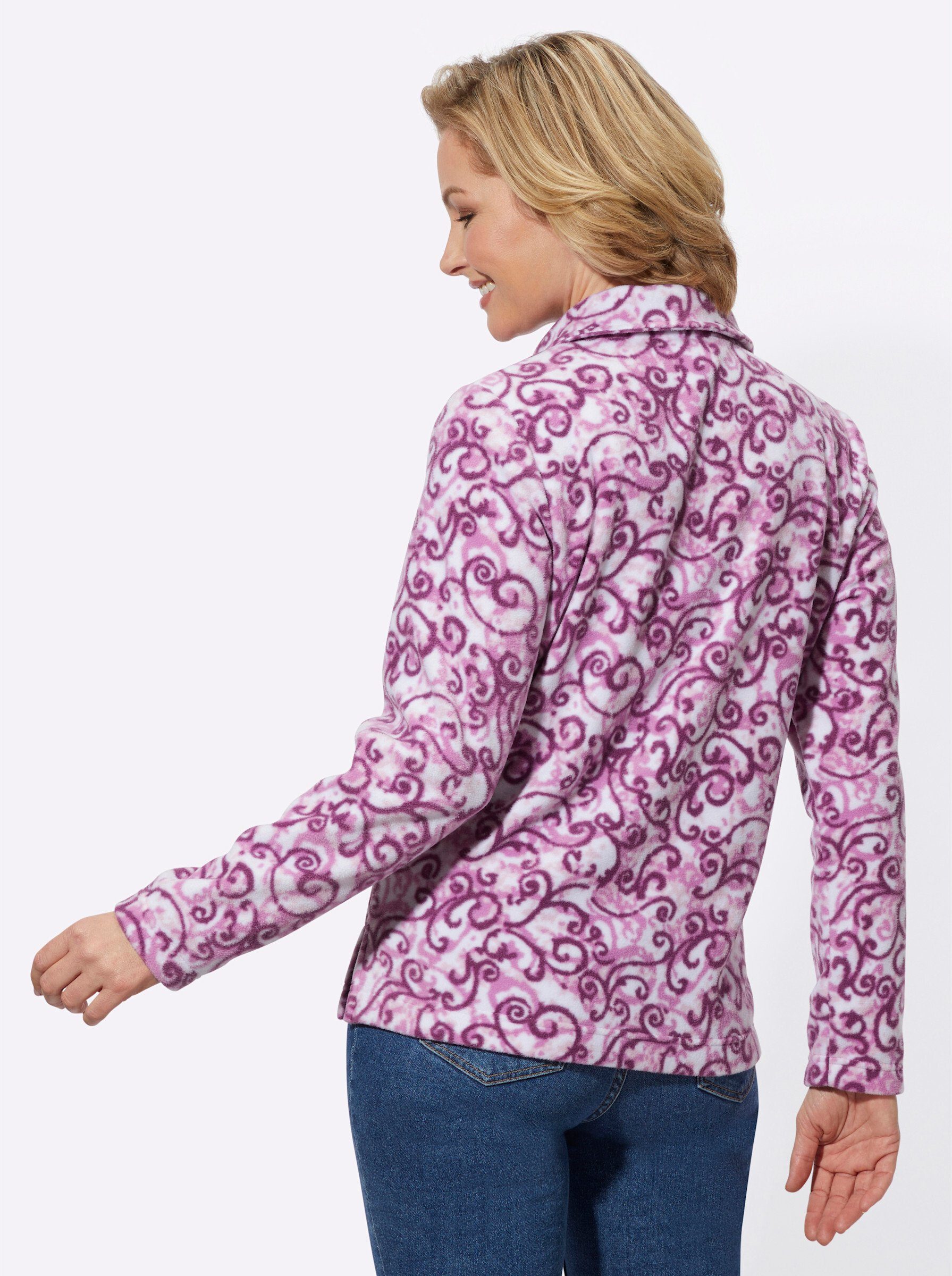 Witt Fleeceshirt Fleece-Shirt Langarm Länge ca. 66 cm – Bild 2 von 4