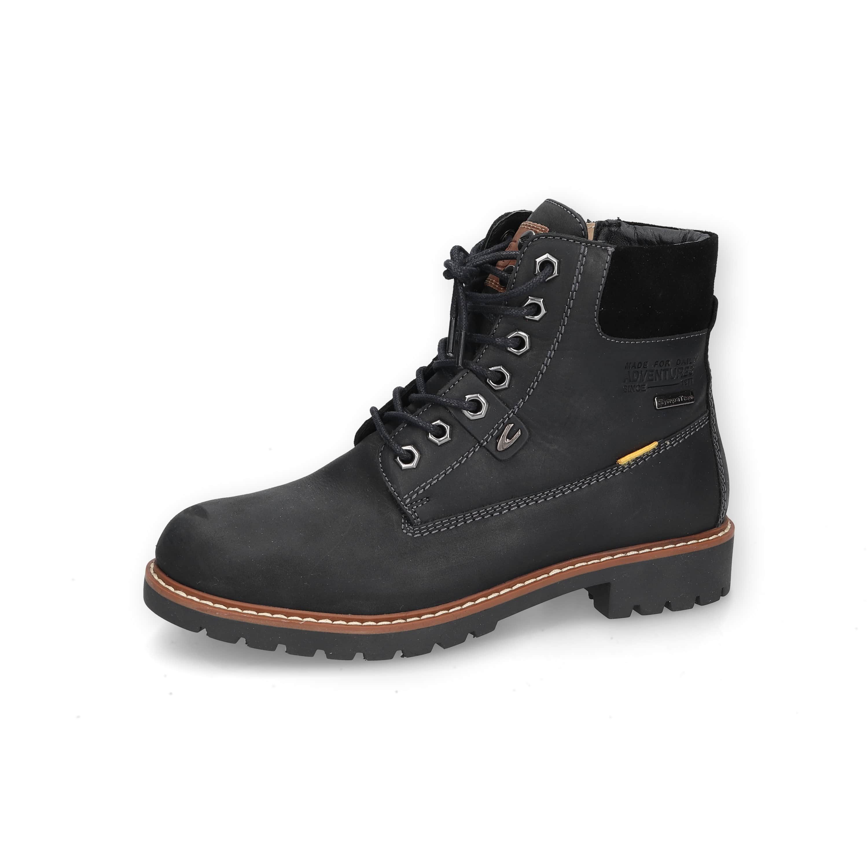 Boots crazy horse SCHWARZ Winterboots