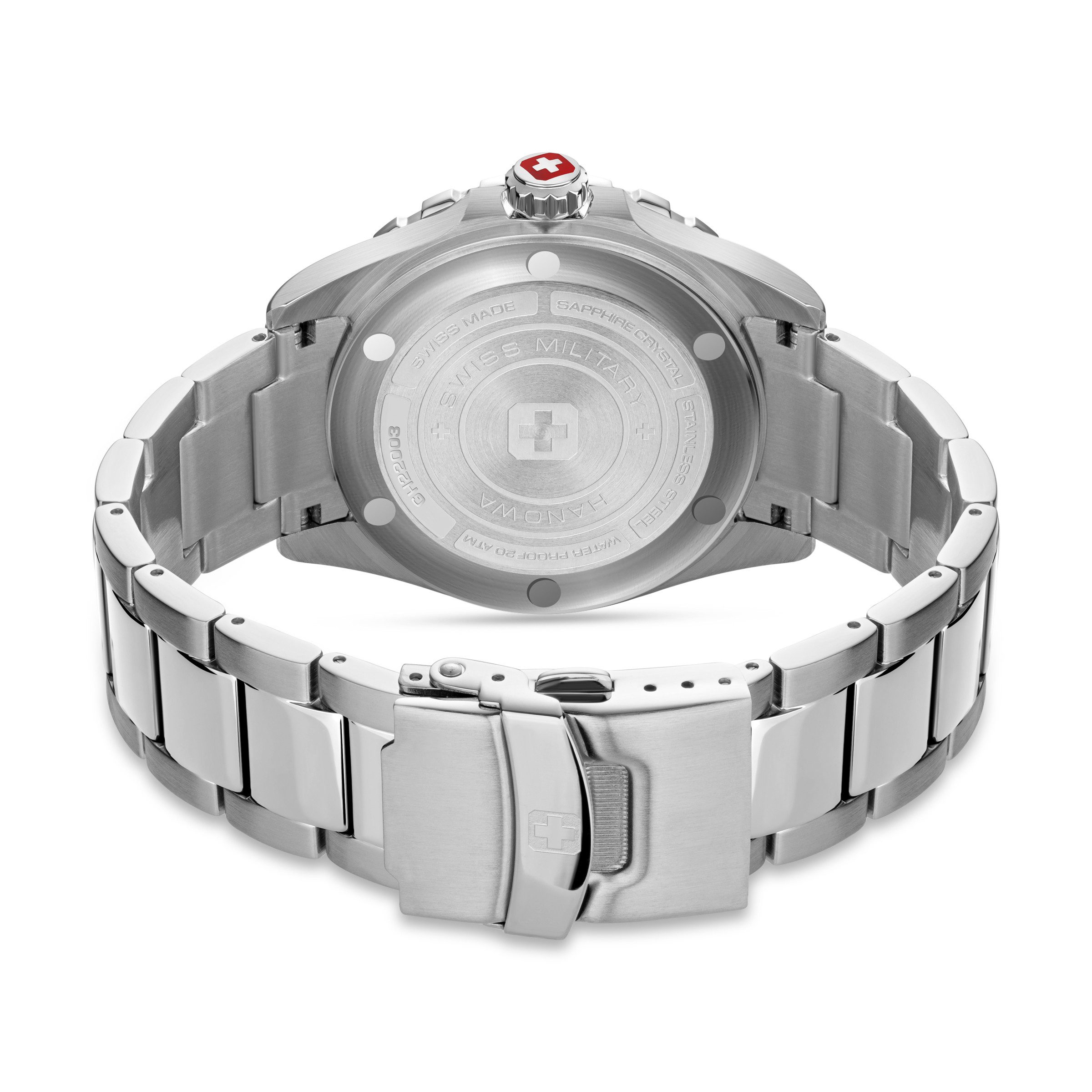 Swiss Military Hanowa Quarzuhr Quarzuhr Herrenuhr 44 Quarz Herren