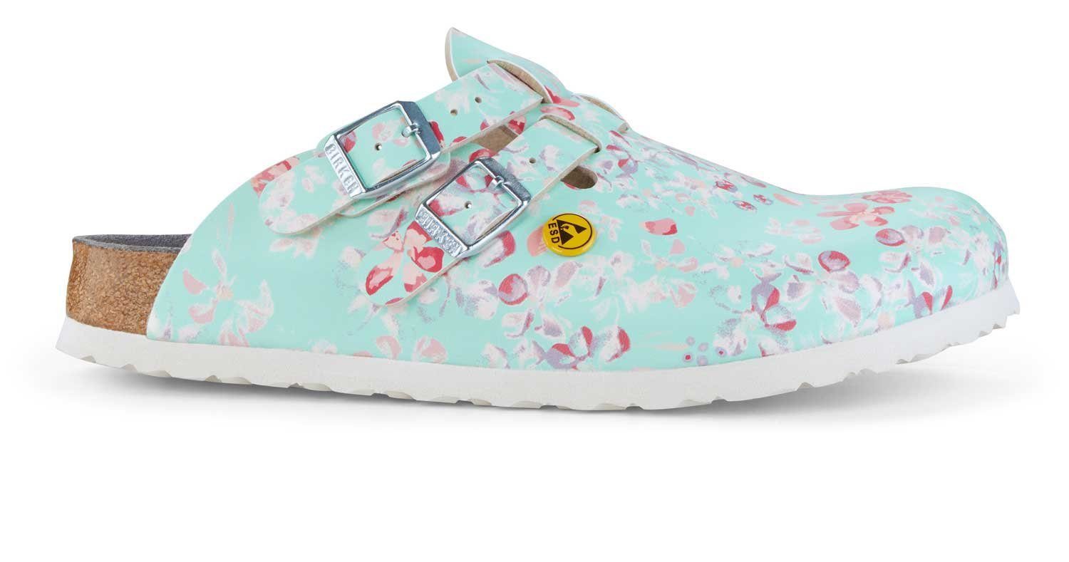 Birkenstock Birkenstock Kay ESD Flower Mint Pantolette