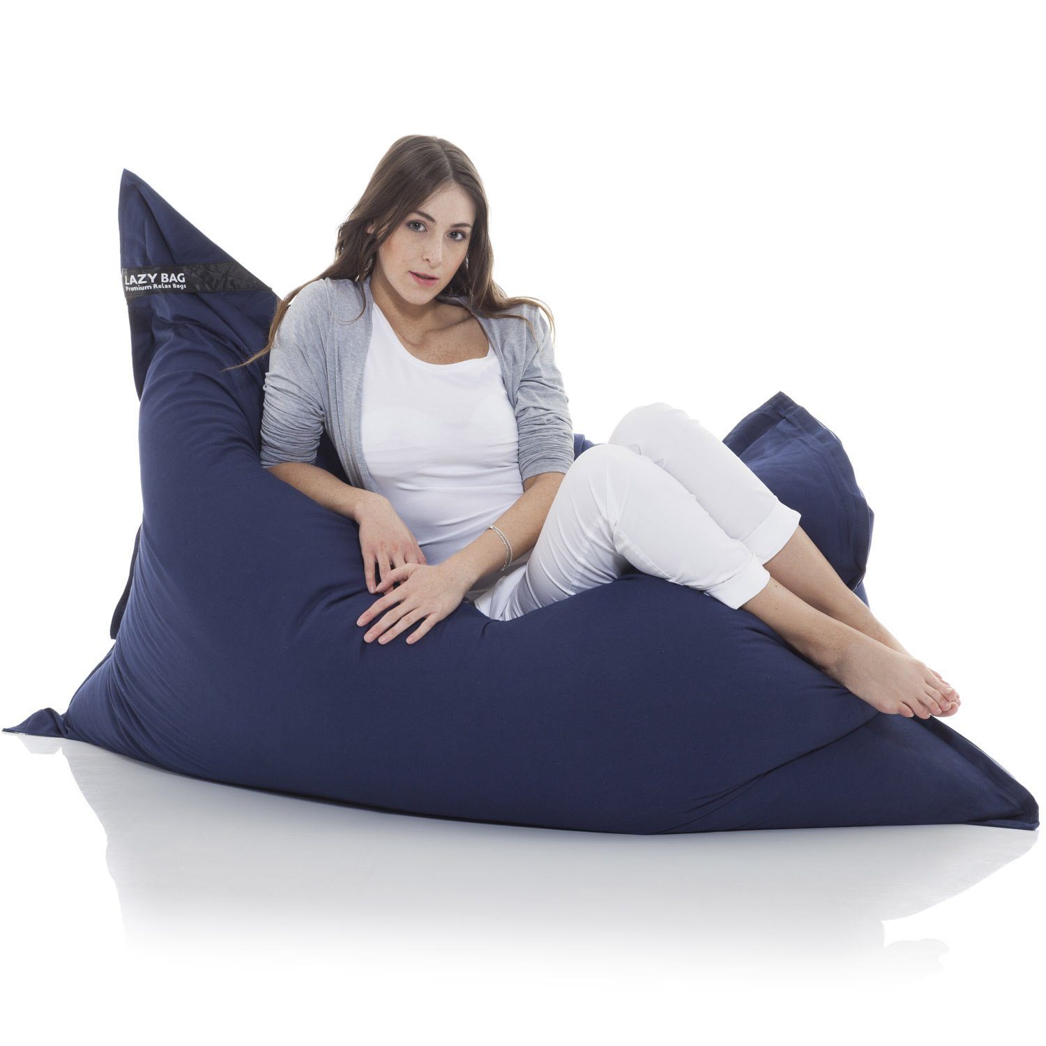 LazyBag Sitzsack LazyBag XXL Sitzsack – Baumwolle, Ergonomisch, Weich & Beq günstig online kaufen
