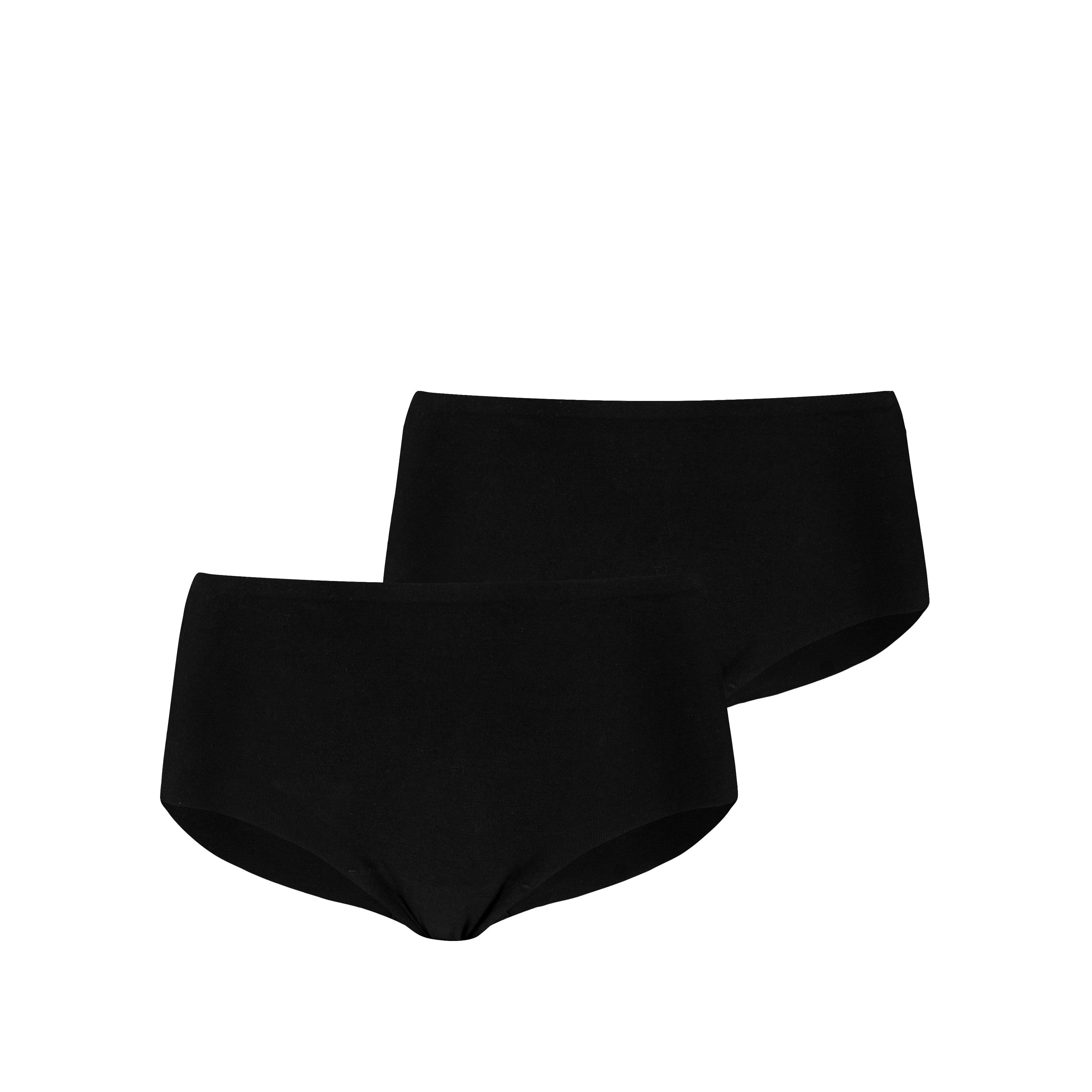 PUMA Panty PUMA WOMEN INVISIBLE COTTON MINI SHORTS 2P (2er Pack) nahtlose Ränder für eine unsichtbare Passform