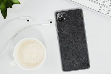 MuchoWow Handyhülle Beton - Grau - Textur - Retro - Industriell, Phone Case, Handyhülle Xiaomi Mi 11 Lite, Silikon, Schutzhülle