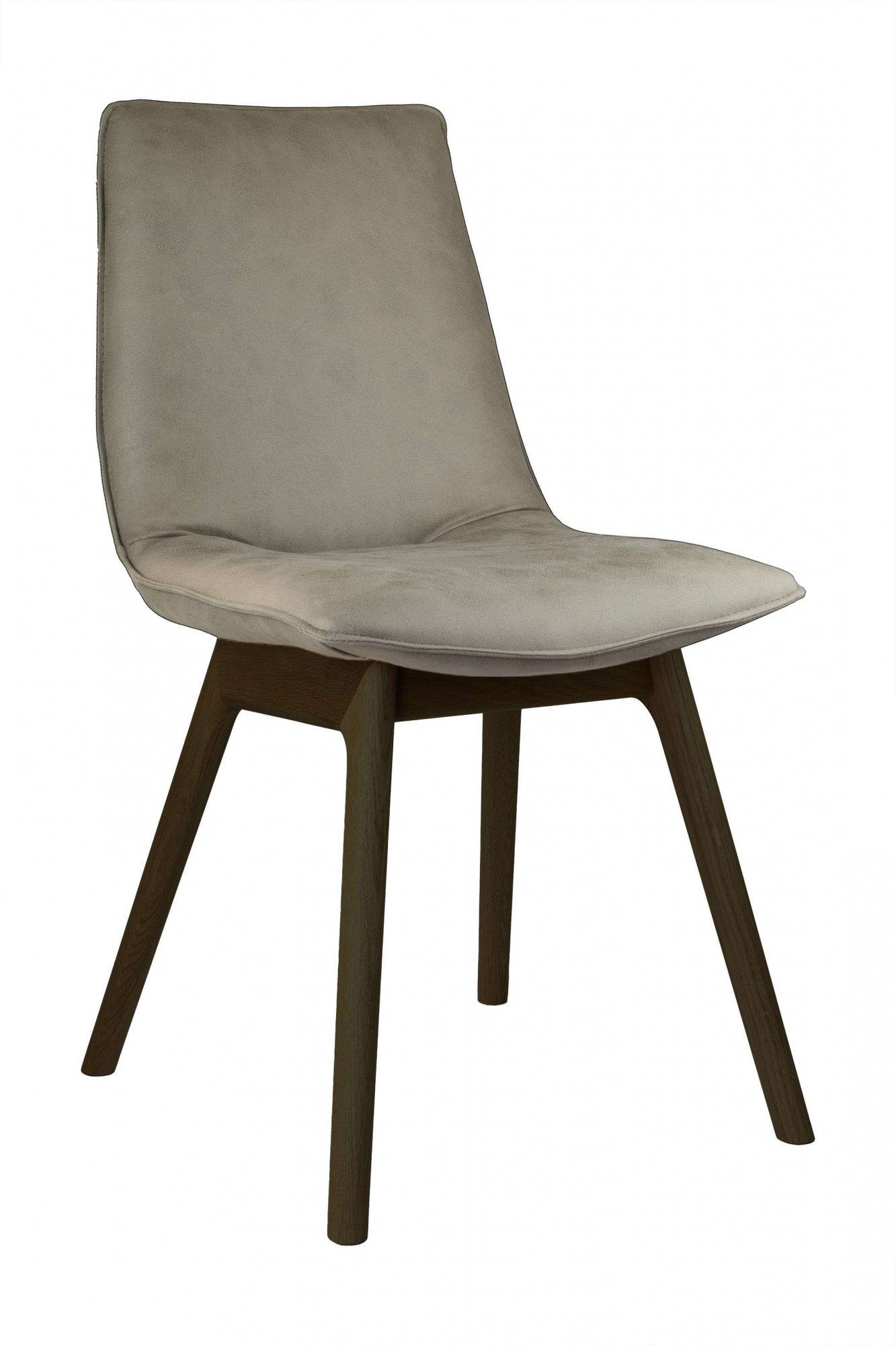 OTTO home 4-Fußstuhl Ramon (Set, 2 St), mit Massivholzbeinen, verschiedenen Farben und Stoffe