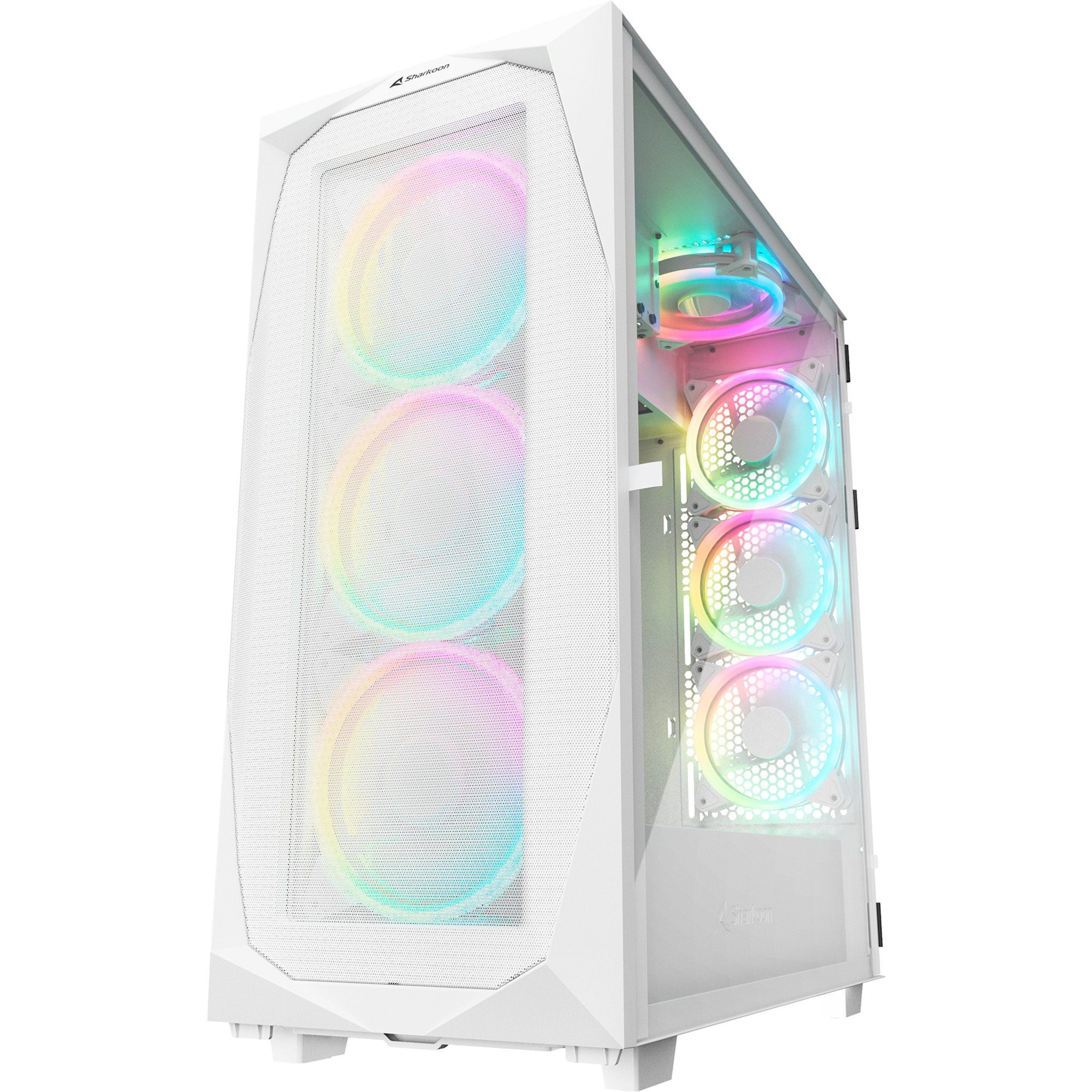 PC-Gehäuse Sharkoon REV300 White, Tower-Gehäuse