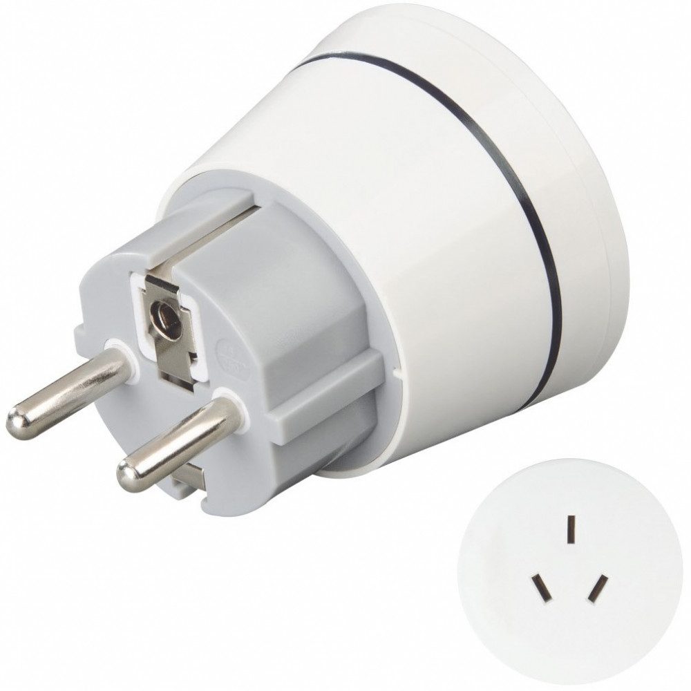 Hama Reiseadapter China Australien weiß Steckdosen Reiseadapter