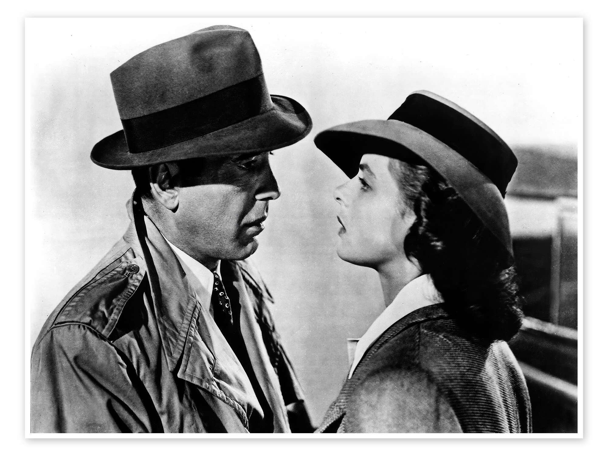 Posterlounge Wandbild Casablanca, 1942, Bridgeman Images, erhältlich als Poster, Leinwandbild, Wandsticker oder Acrylglasbild