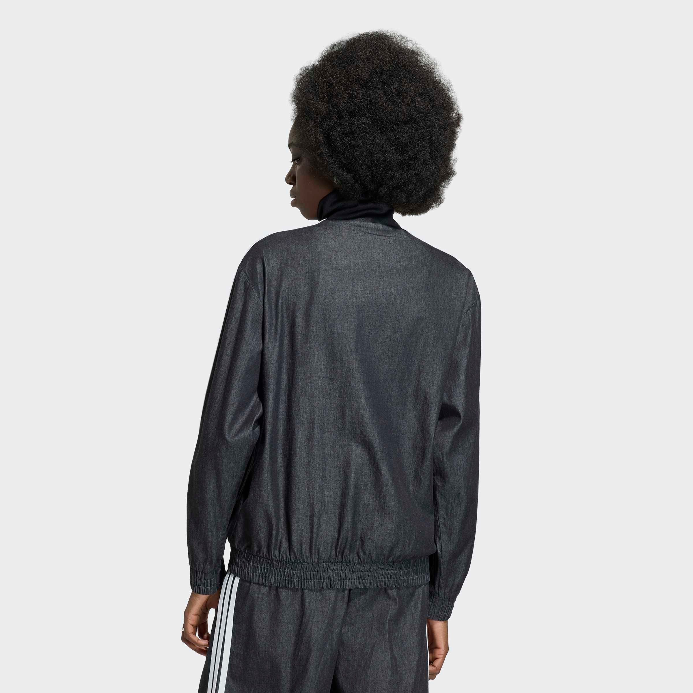 adidas Originals Outdoorjacke DENIM FB TT für Erwachsene, mit Reißverschluss, aus Baumwolle