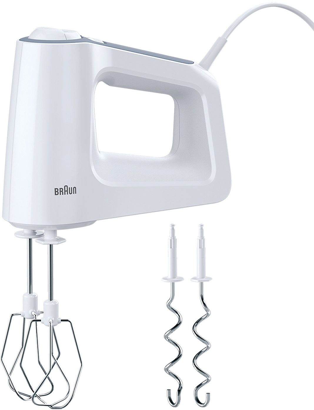 Braun Handmixer HM 3100, 500 W, 500 Watt, 6 Stufen OTTO