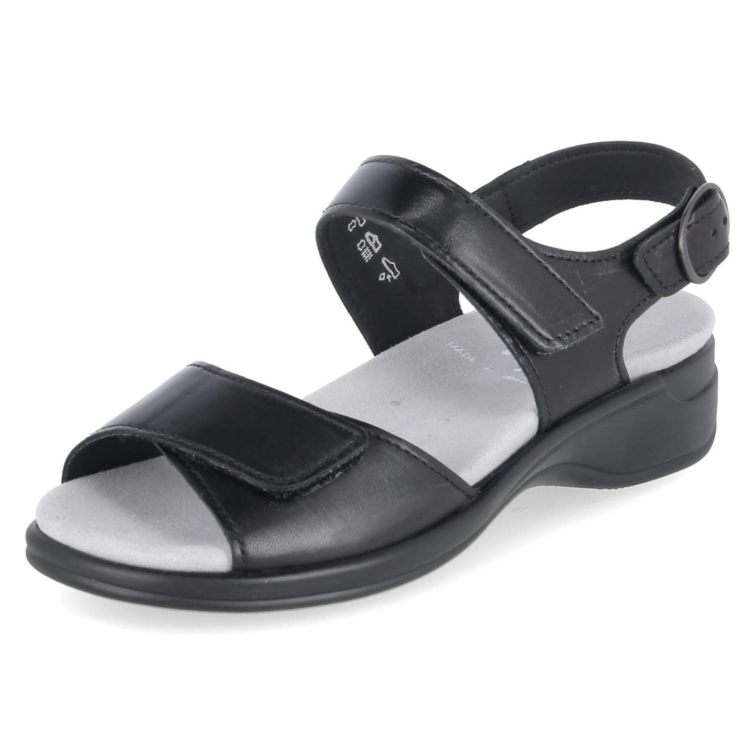 Semler Semler H1285012/001 SP Damen Glattleder black Sandalette