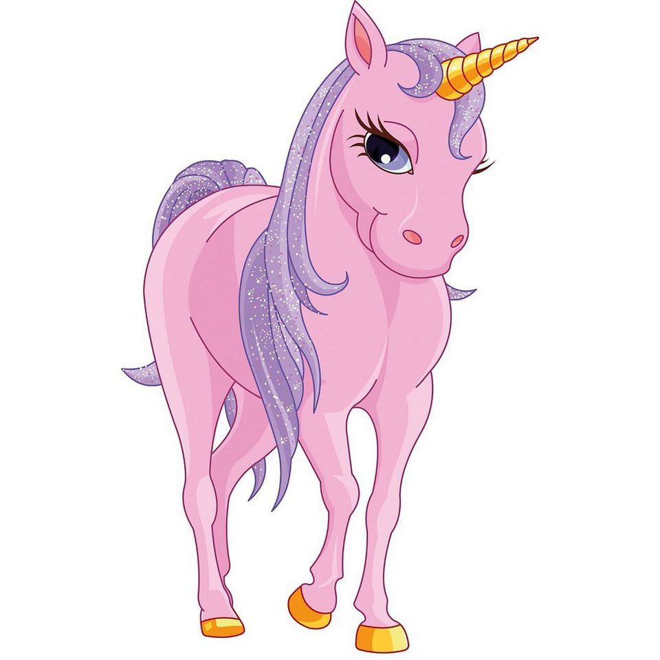 Einhorn Clipart Einfach / "Niedliches Einhorn Vektor-Illustration