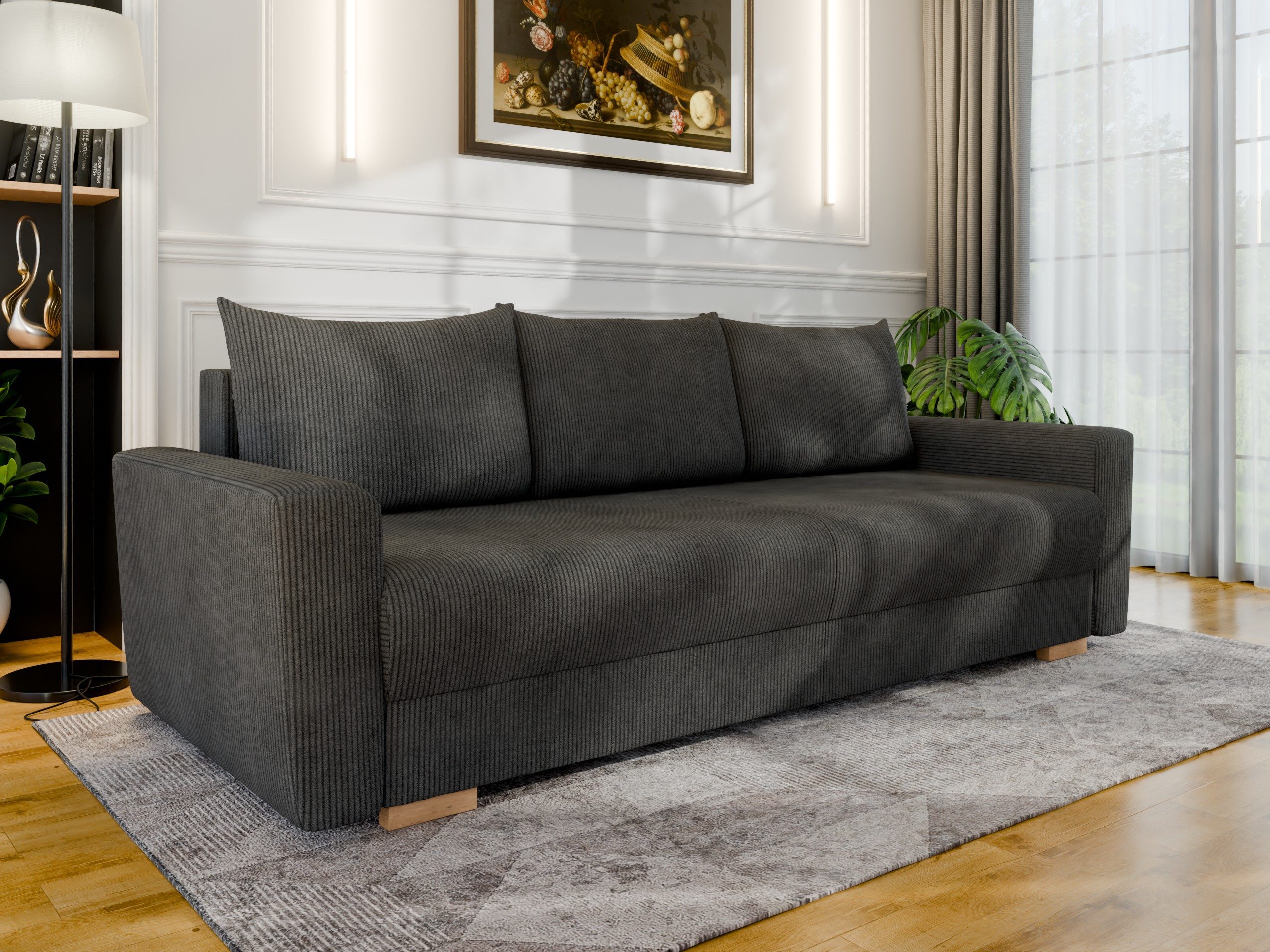 PANDA MÖBEL GmbH Schlafsofa ELMA Schlafsofa mit Bettfunktion günstig online kaufen