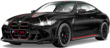 Jamara RC-Auto Deluxe Cars, BMW M4 CSL 1:16, schwarz matt - 2,4 GHz, mit LED-Lichtern