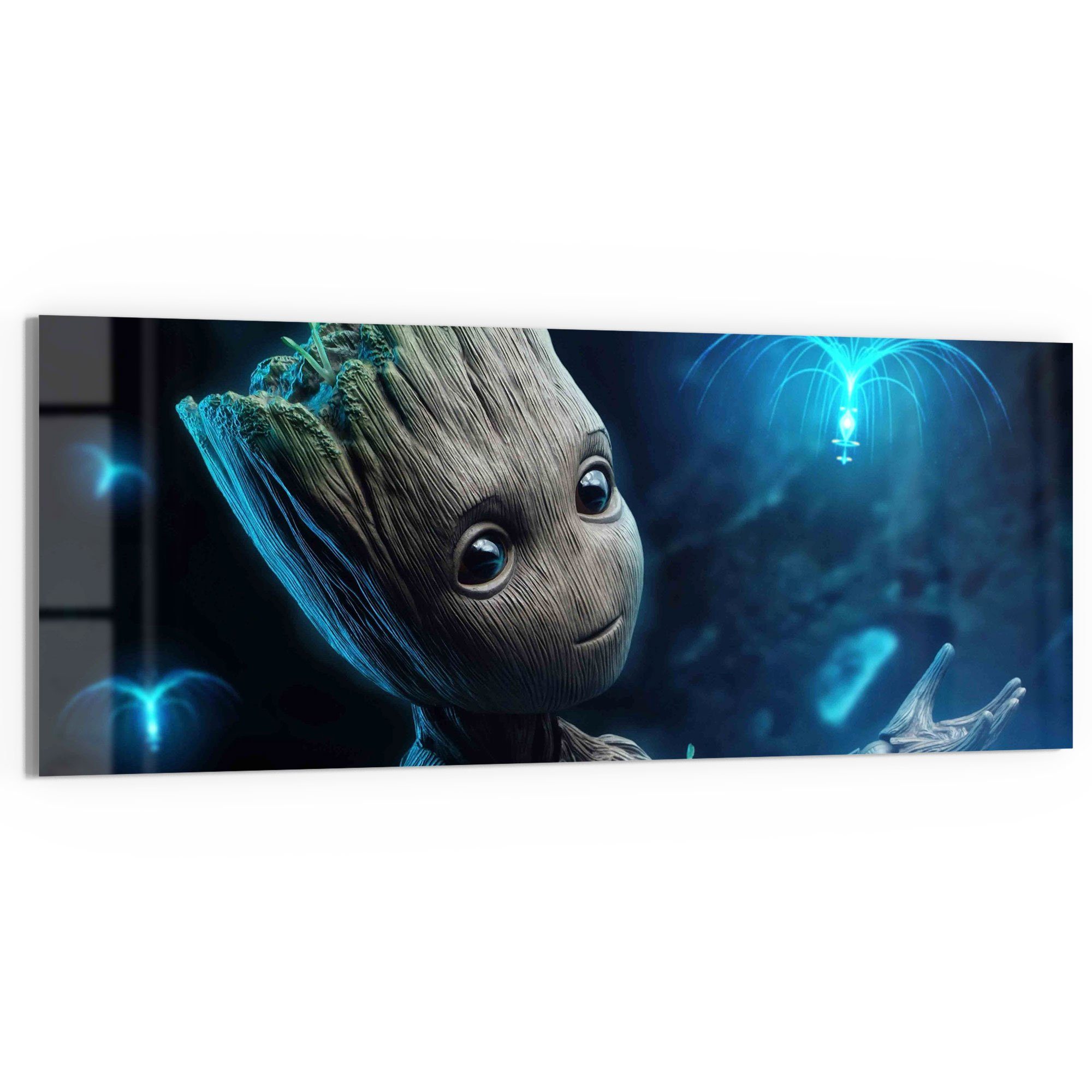 DEQORI Glasbild 'Niedlicher Baby Groot', 'Niedlicher günstig online kaufen