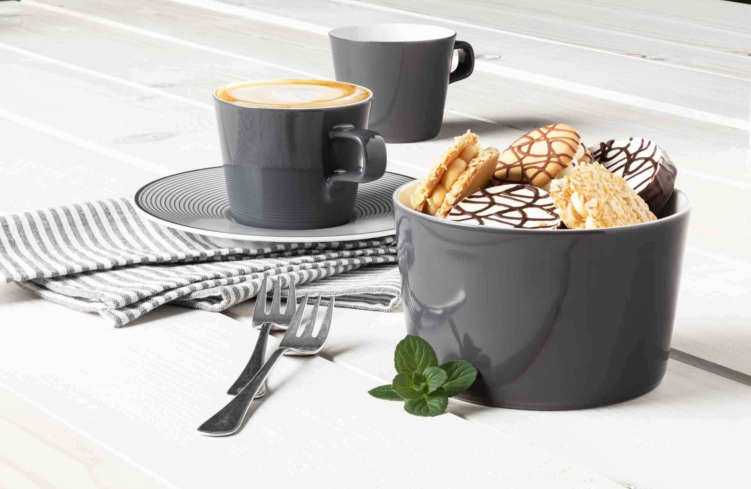 Seltmann Weiden Cappuccinotasse No Limits Moments Cappuccino-/Teetassen 0,26 l, 6-tlg., Porzellan
