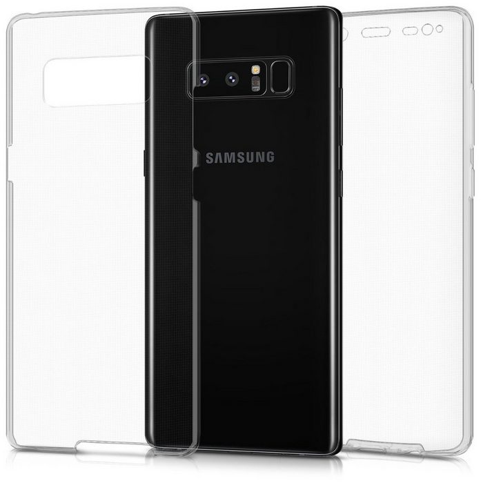 kwmobile Handyhülle Hülle für Samsung Galaxy Note 8 DUOS Silikon Komplettschutz Handy Cover Case Schutzhülle