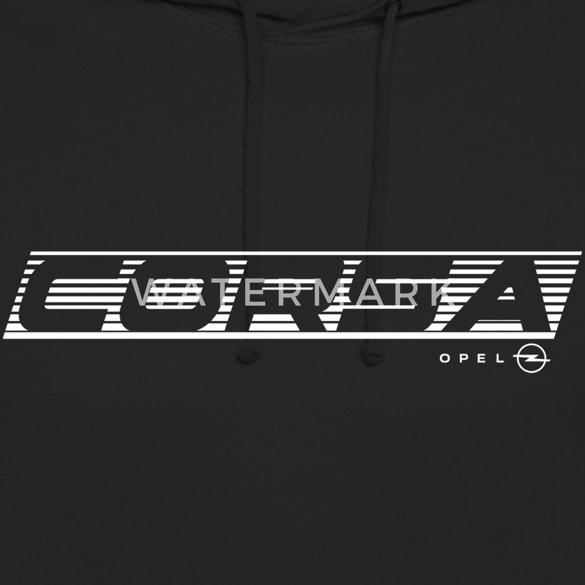 Spreadshirt Hoodie Opel Corsa Renn Logo Unisex Hoodie (1-tlg)