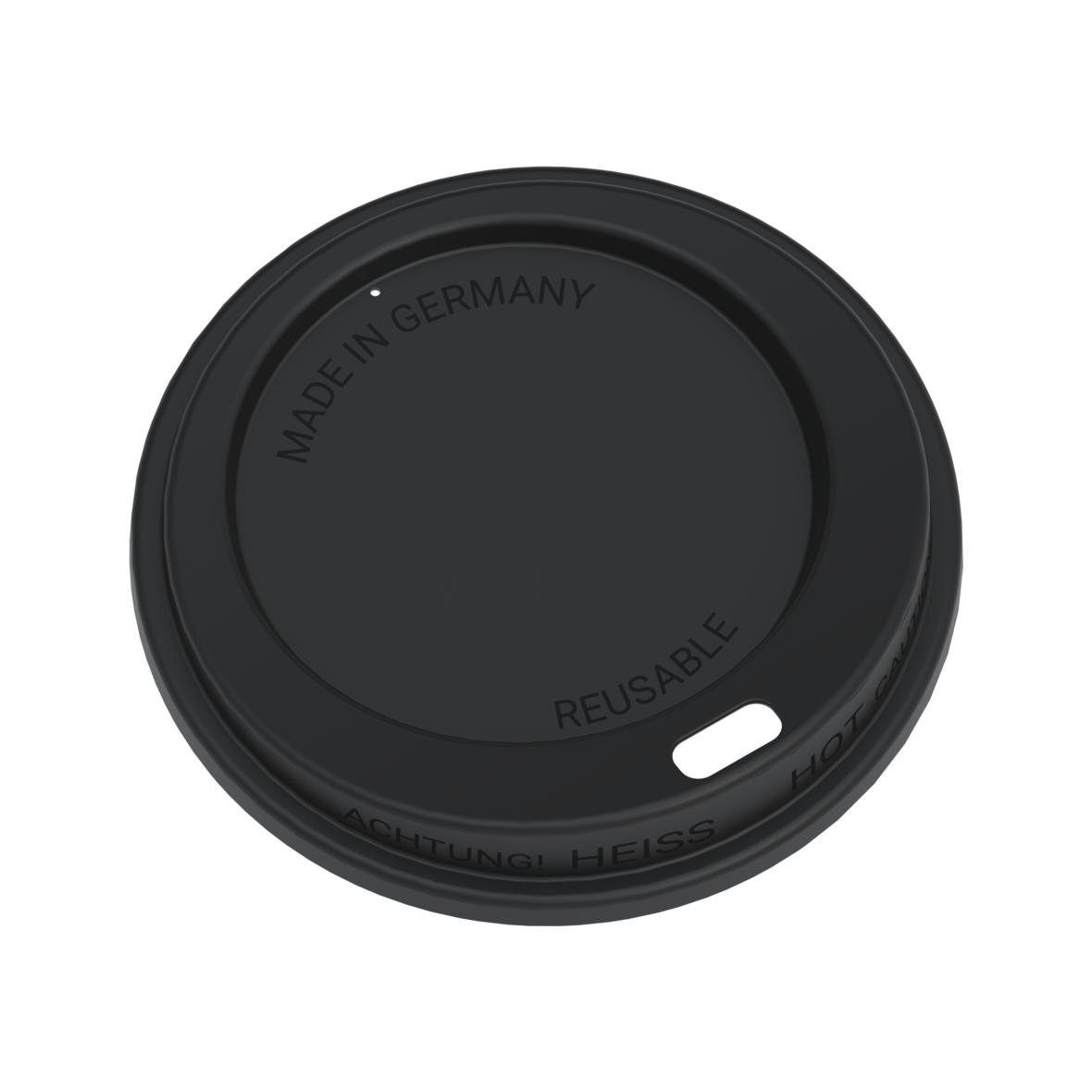 elasto Universaldeckel Deckel "ToGo" schwarz