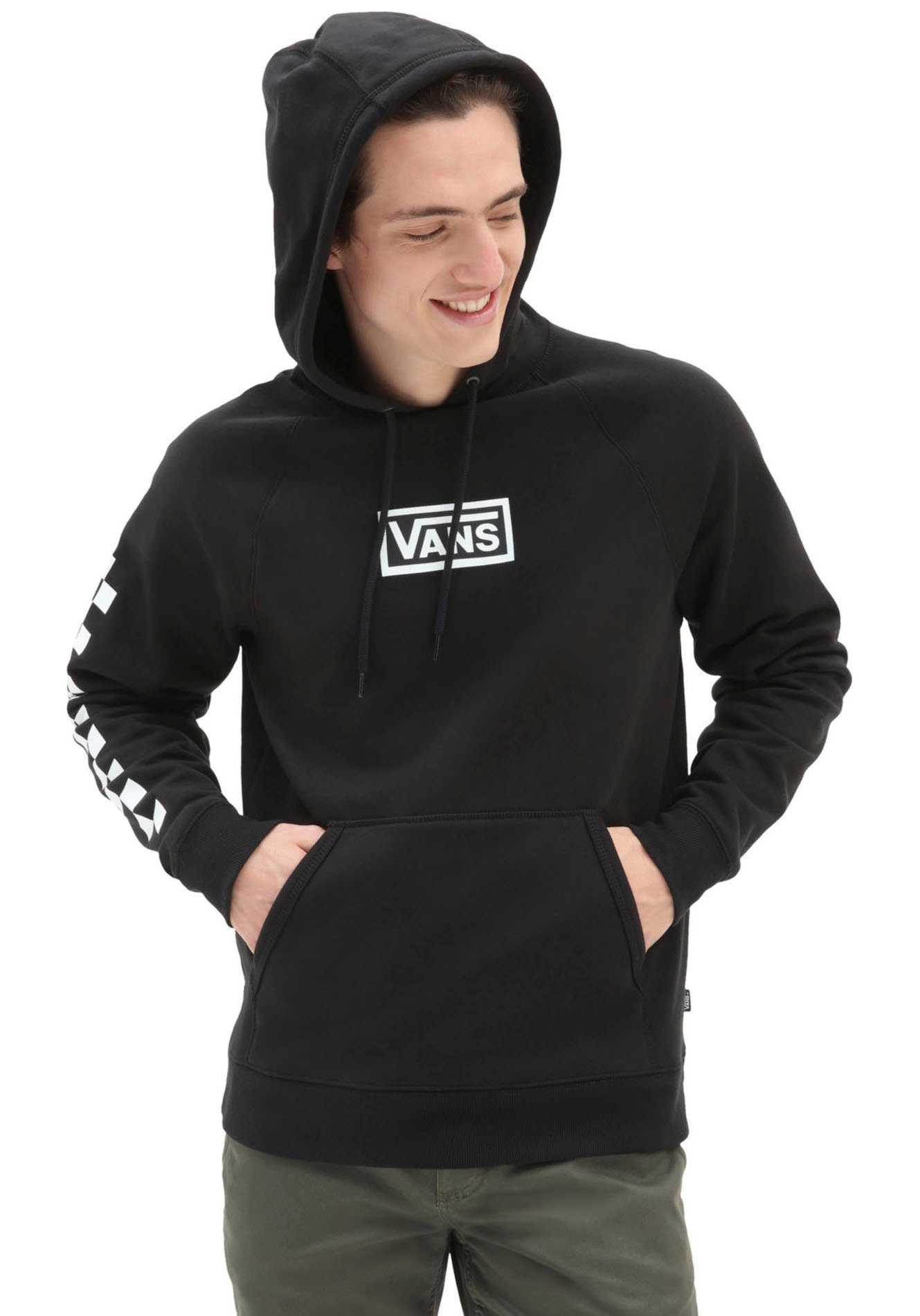 BLACK-CHECKERBOARD STANDARD Vans VERSA Kapuzensweatshirt HOODIE