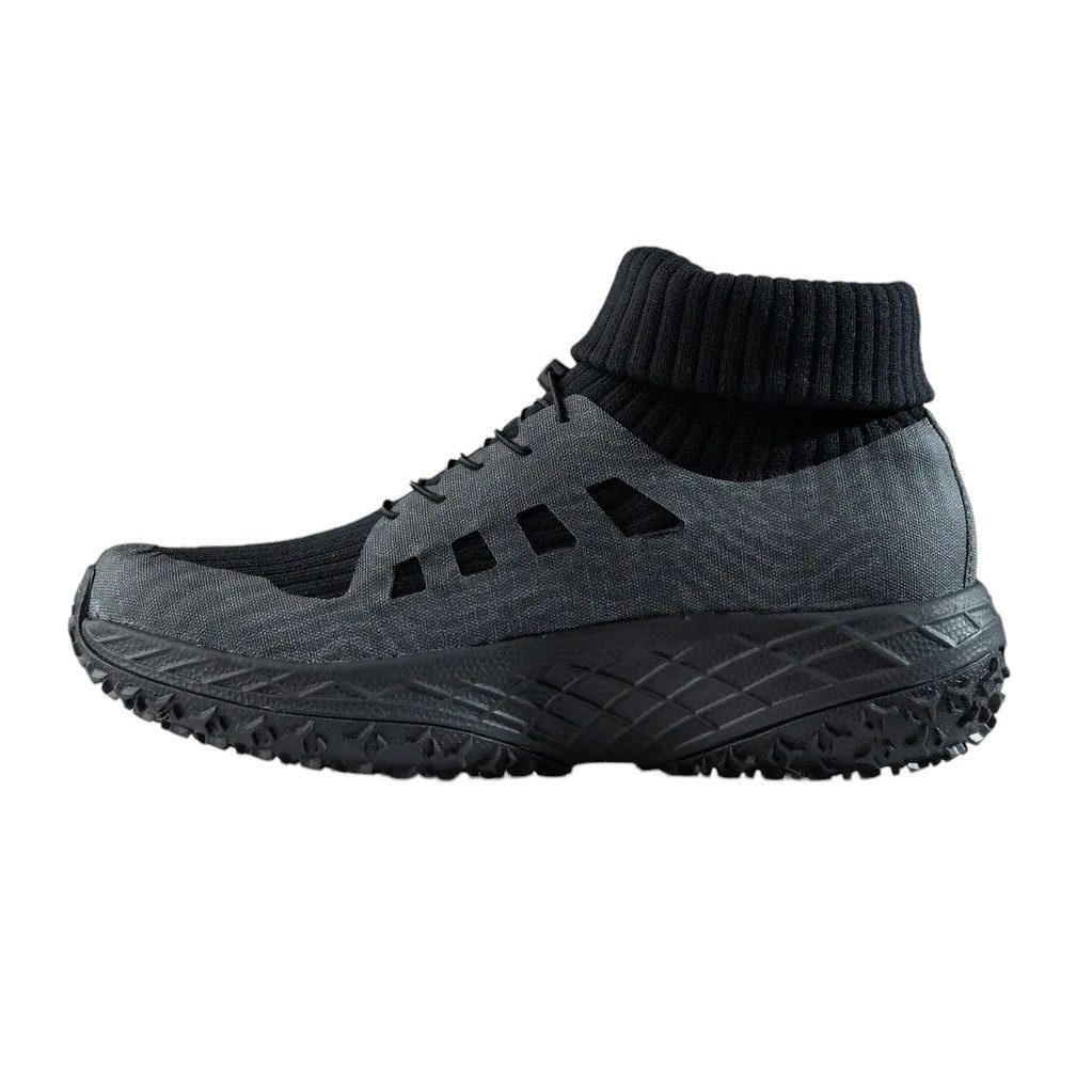 UYN Shetland (Trail, sockenartige Konstruktion, wasserdicht) schwarz Laufschuh