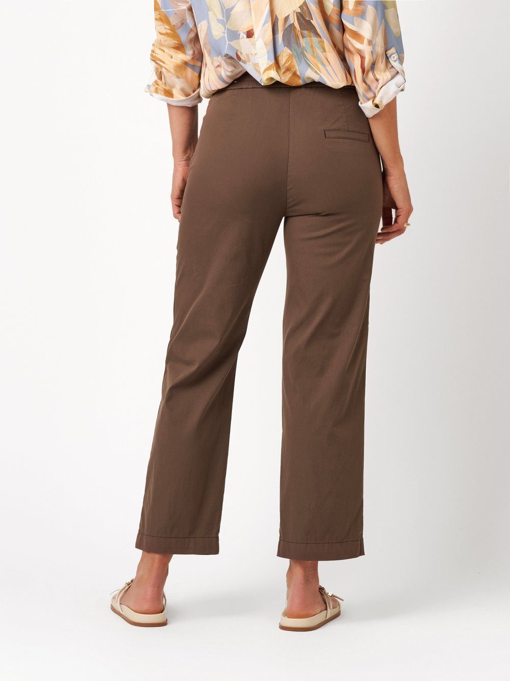 Relaxed by TONI Palazzohose Scarlet Wide 3/4 mit entspanntem Beinverlauf