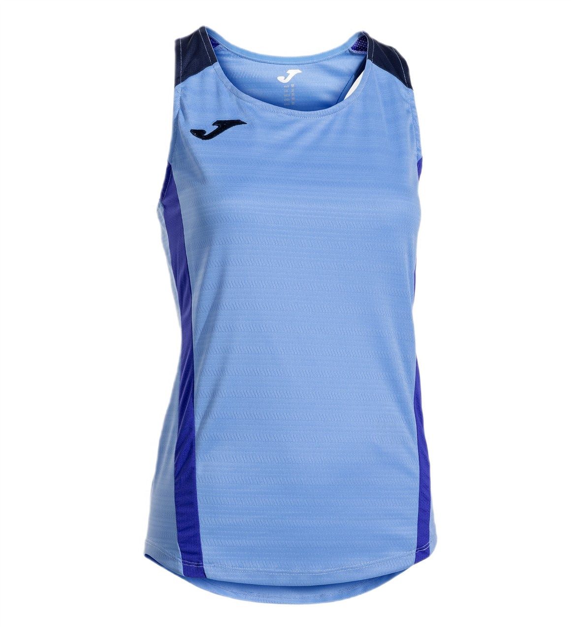 Joma Tanktop Sport-Tank Top Montreal (100% Polyester) hellblau/navy Damen