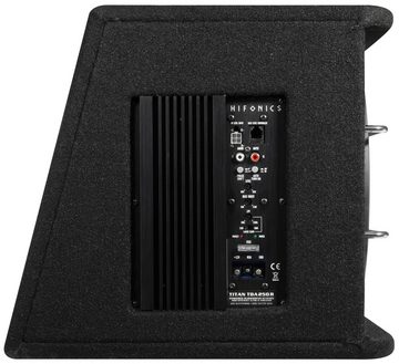 Hifonics Dual Aktiv Bassreflex Gehäuse-Sub TDA-250R Auto-Subwoofer (300 W)