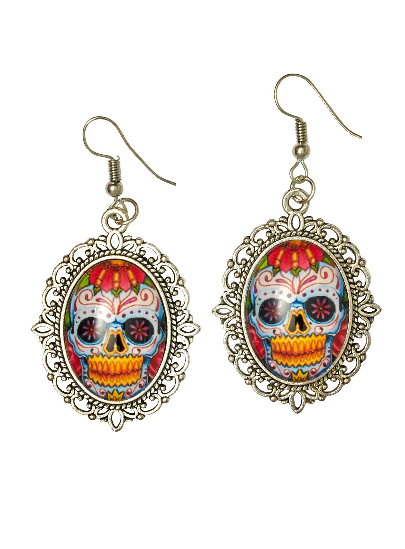 Dia de los muertos earrings discount