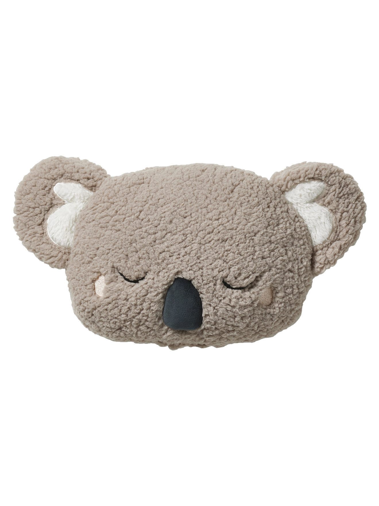 vertbaudet Dekokissen Kinderzimmer Kissen aus Teddyfleece günstig online kaufen