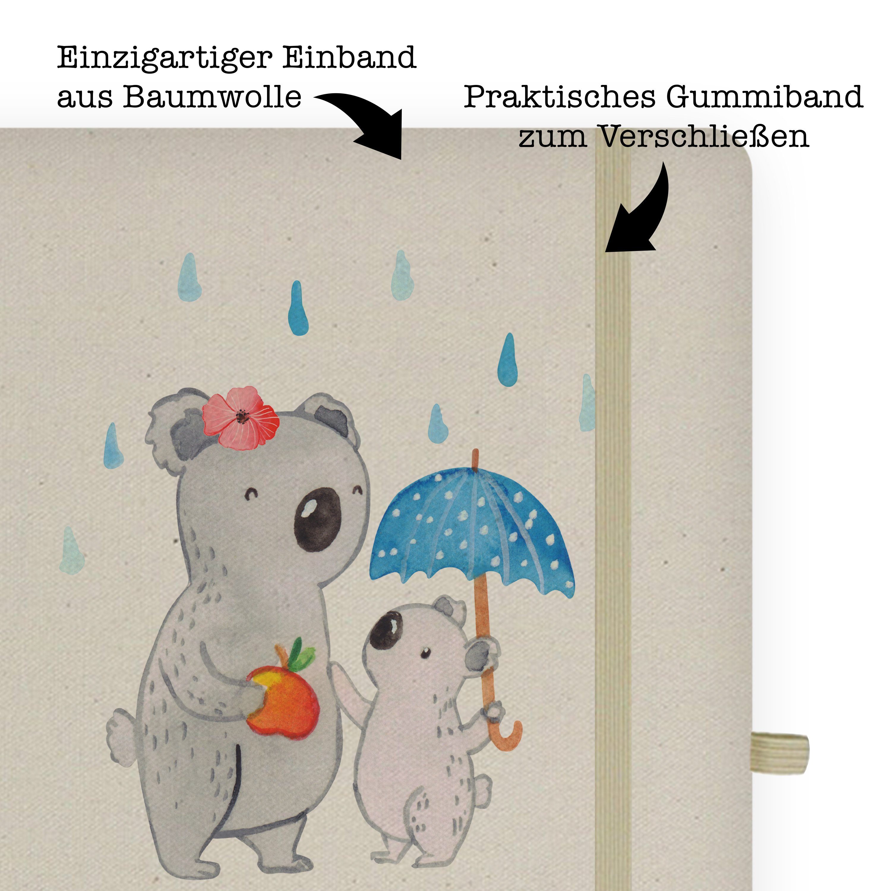 Mr. & Mrs. Herz Mr. Journal, Notizbuch mit Transparent Schreibheft, Mrs. Panda Panda Tagesmutter - - & Geschenk