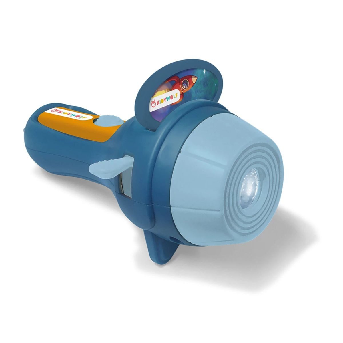 Kidywolf Taschenlampe Projektor Taschenlampe inkl. 3 Bildscheiben