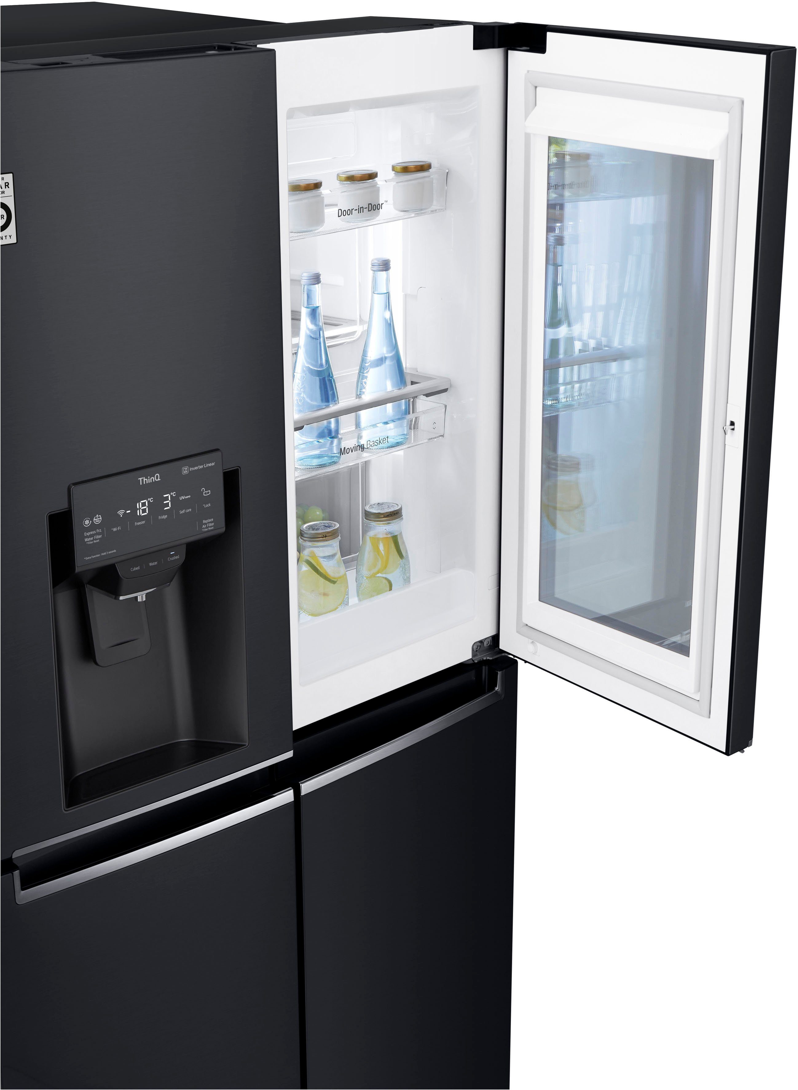 LG Multi Door breit GMX945MC9F, hoch, 91,2 cm cm 179,3