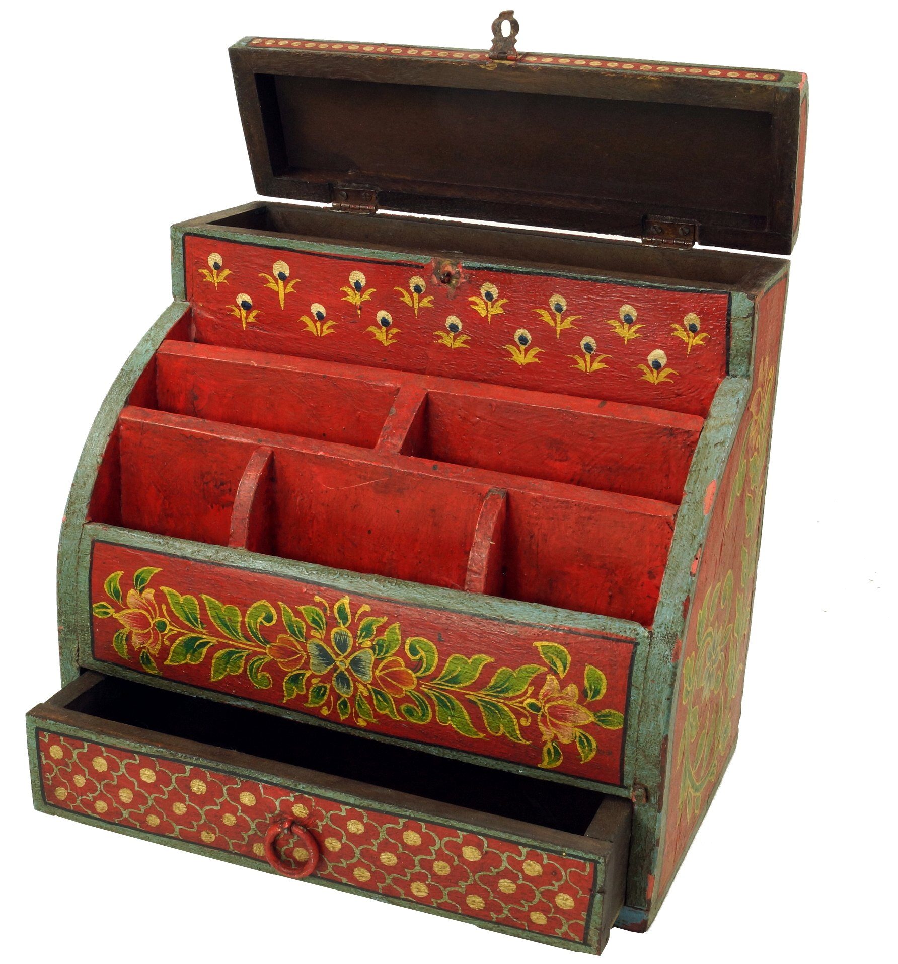 Guru-Shop Aufbewahrungsdose Vintage Schreibtisch Ordner, Schreibtisch.. günstig online kaufen