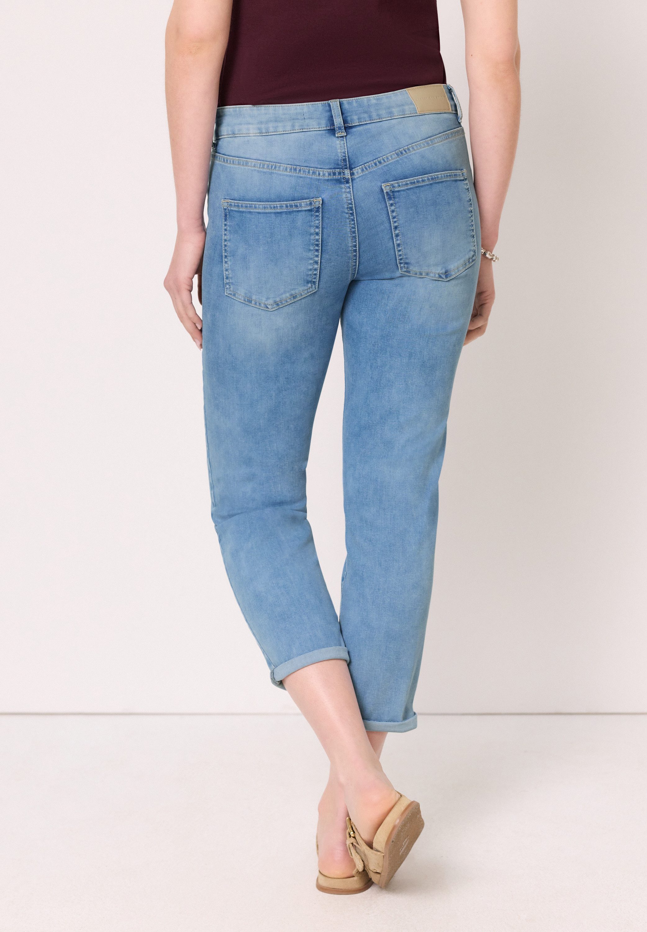 STREET ONE STUDIO Loose-fit-Jeans Middle Waist