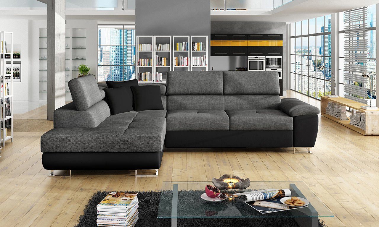 MIRJAN24 Ecksofa Cotere, mit Schlaffunktion und günstig online kaufen