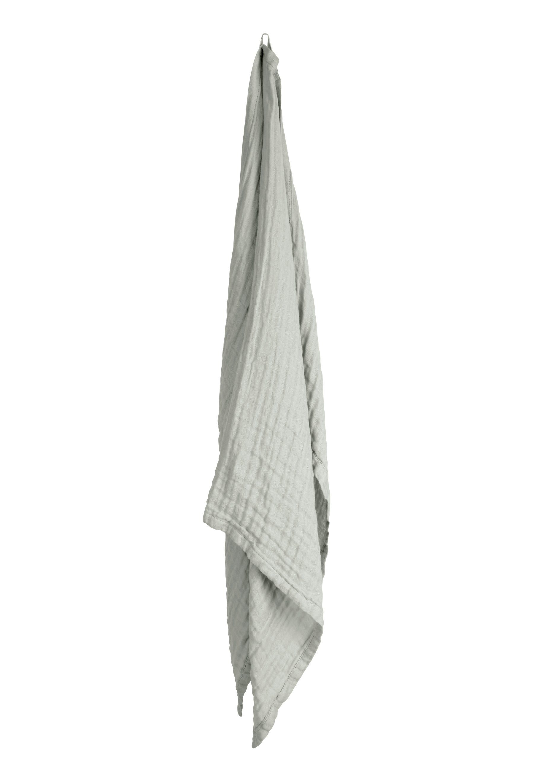 Towel, The Hand FINE - Handtuch Bio-Baumwolle zertifizierte blau Organic Sky GOTS Company Gauze,