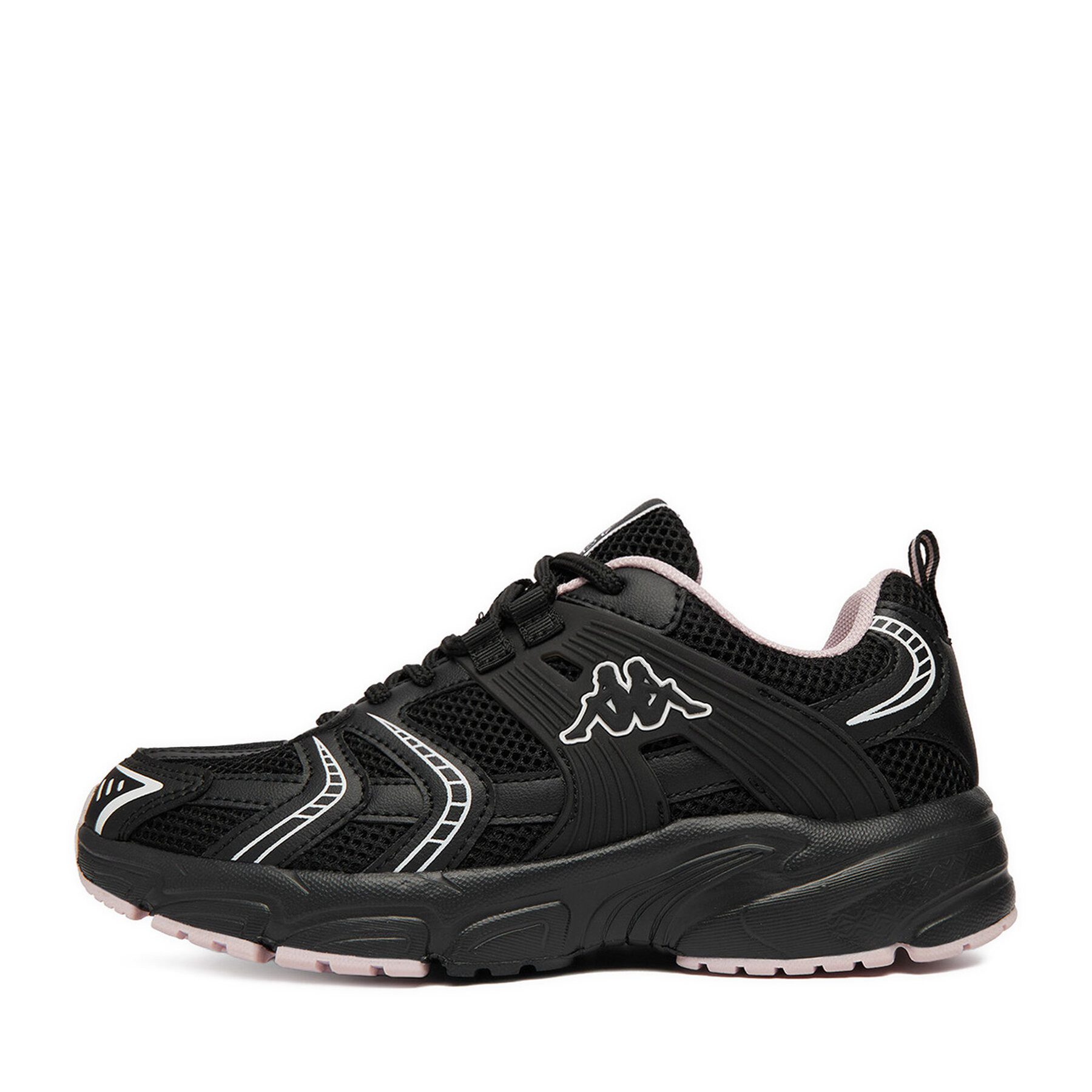 Kappa Kappa Damen Turnschuhe 5907964179238 Schwarz Walkingschuh