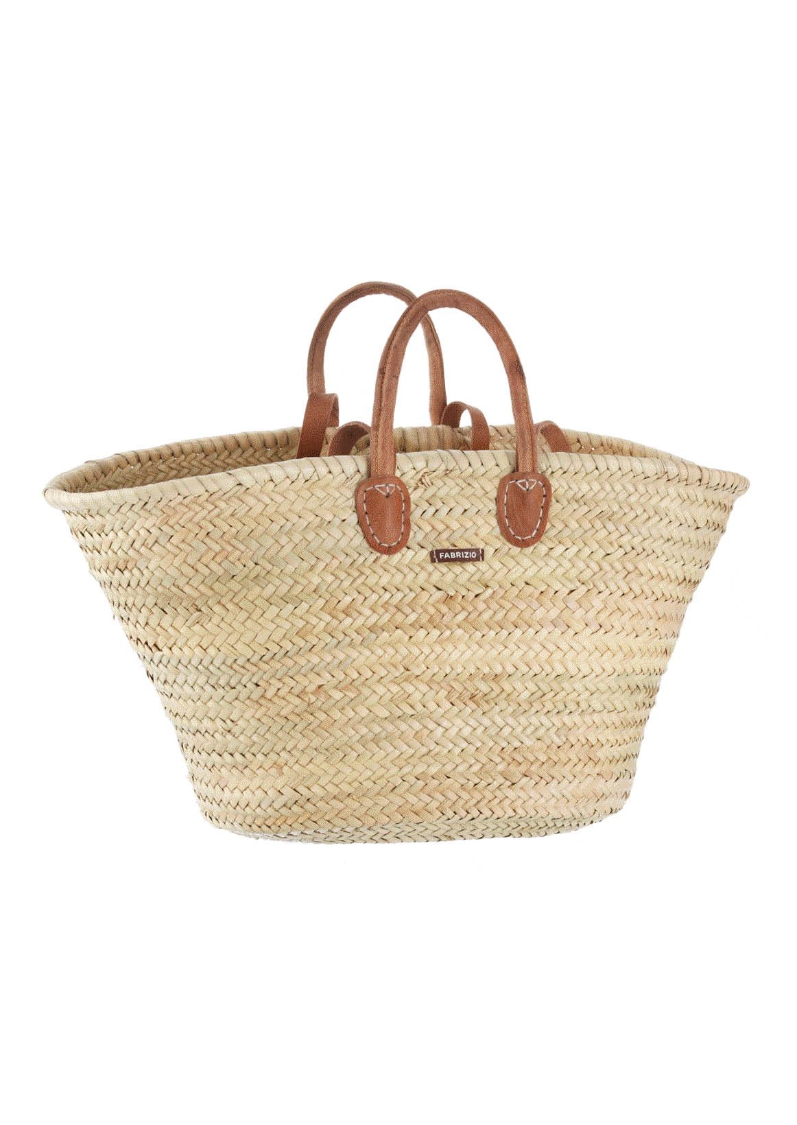 fabrizio® Korbtasche, perfekt für den Strand