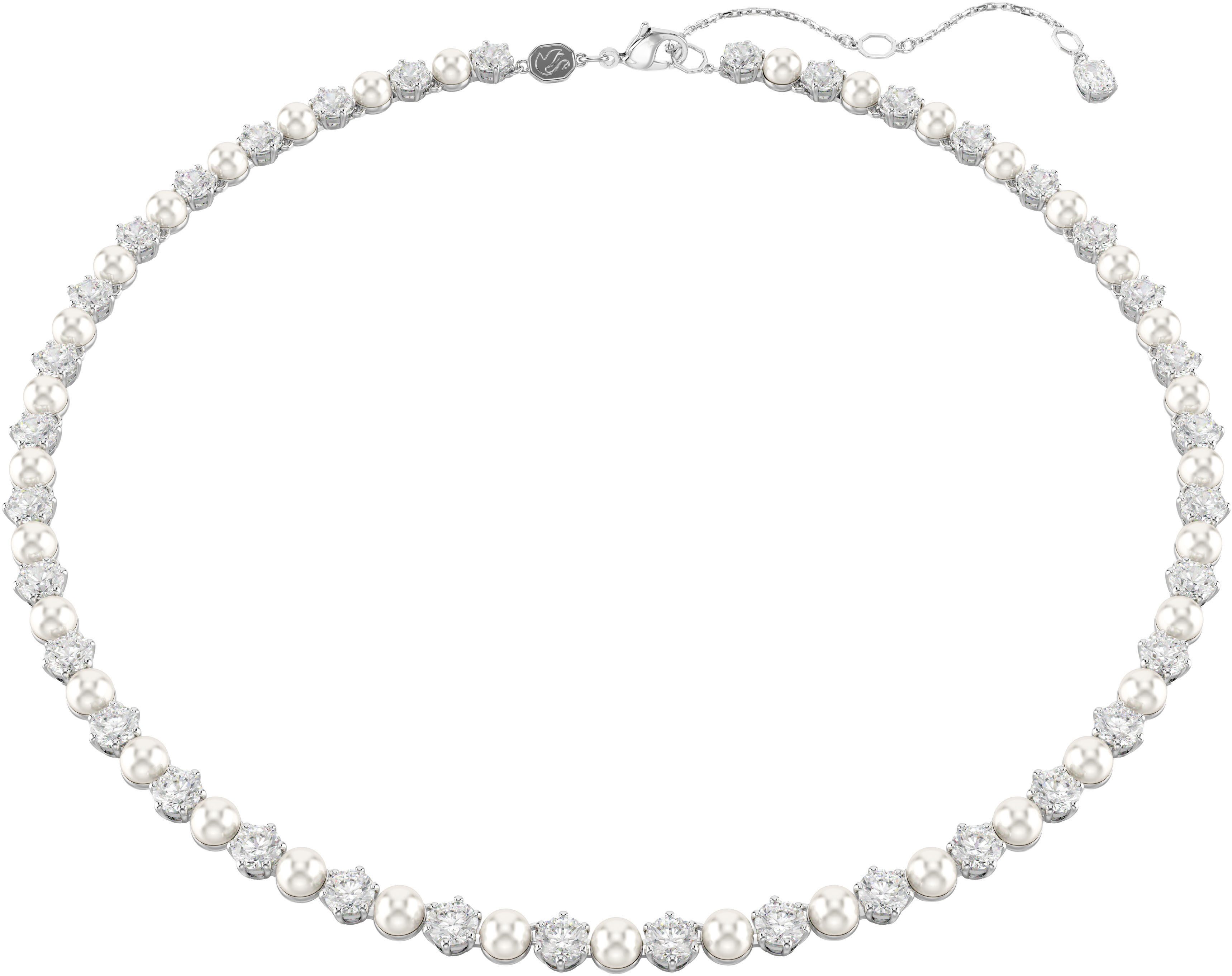 Swarovski Collier Schmuck Geschenk Matrix Tennis Halskette, mit Swarovski® günstig online kaufen