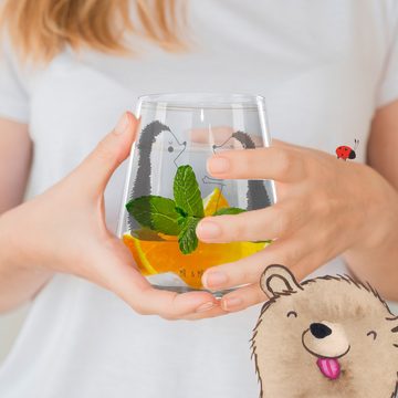 Mr. & Mrs. Panda Cocktailglas Igel Liebe - Transparent - Geschenk, Verlobung, Cocktail Glas mit Wun, Premium Glas, Einzigartige Gravur