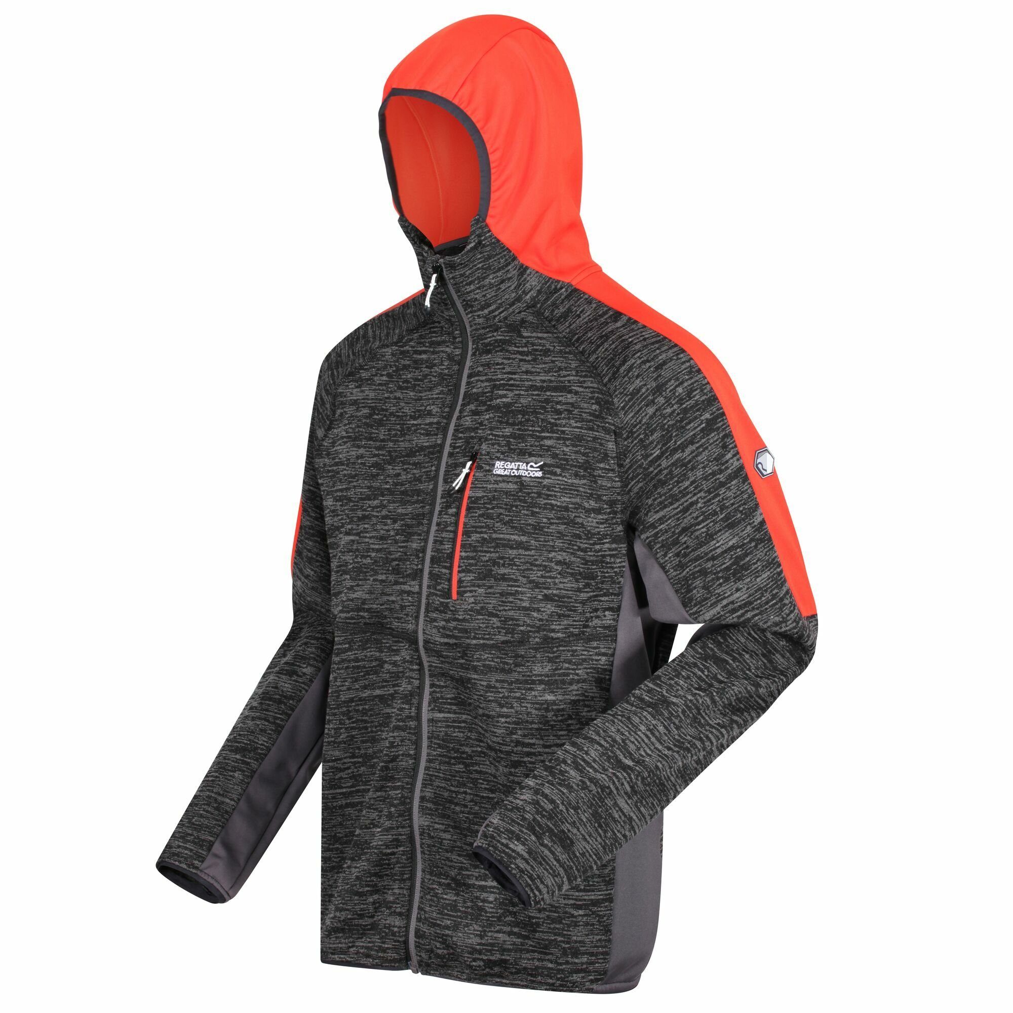 Fleecejacke Blk/CajunOra Cadford Regatta II