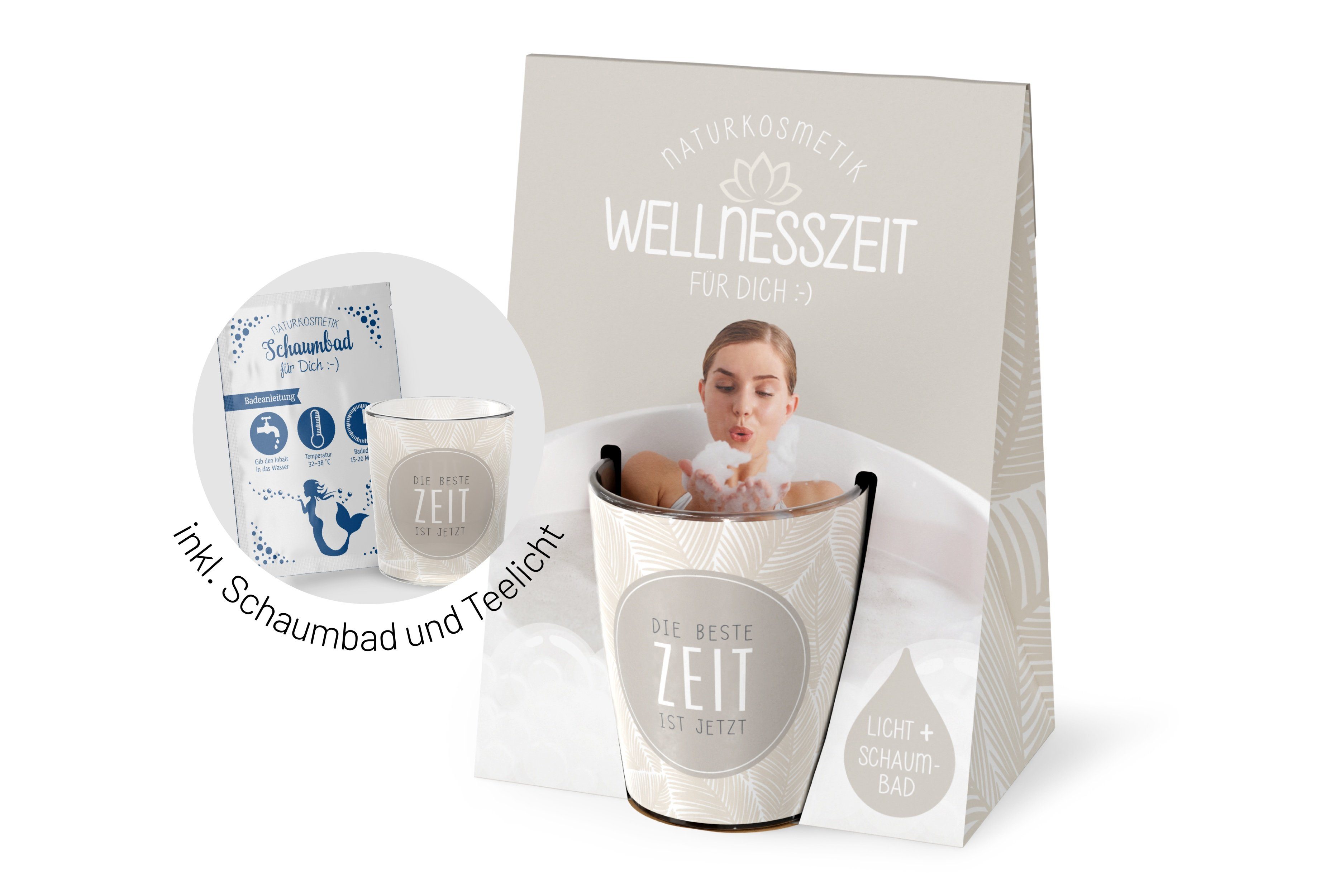 La Vida Badesalz Schaumbad Pflegebad Badezusatz Wellnesszeit 40 ml Auswahl la vida