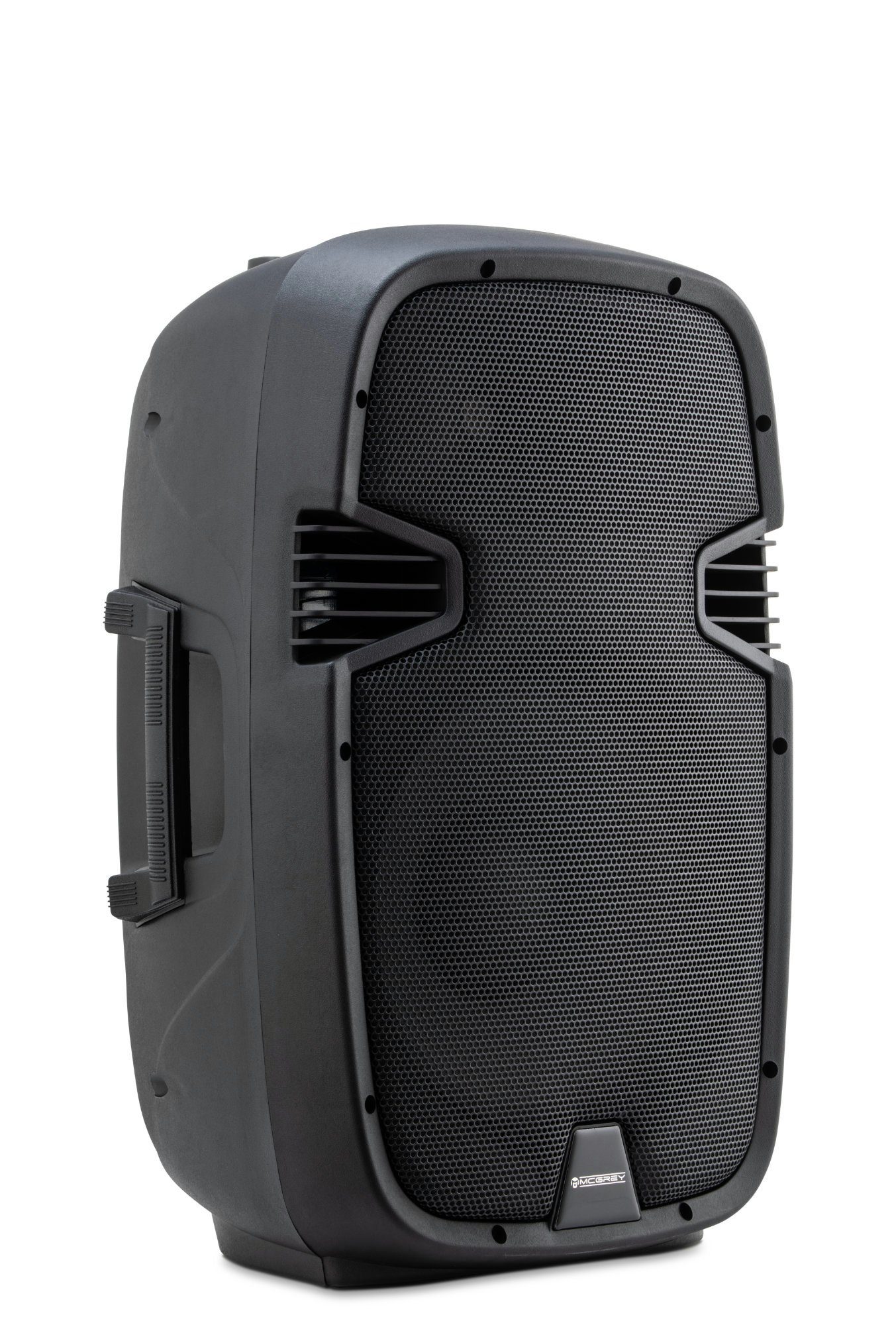 McGrey P212 MA Aktive PA-Box Lautsprecher (Bluetooth, 120 W, FM/USB/SD/MP3-Player - 2-Wege-System mit 12" Woofer und 1" Hochtöner)