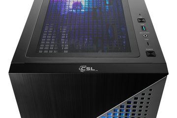 CSL Aqueon A77300 Extreme Edition Gaming-PC (AMD Ryzen 7 Ryzen 7, NVIDIA GeForce RTX 4070, 64 GB RAM, 4000 GB SSD, Wasserkühlung)