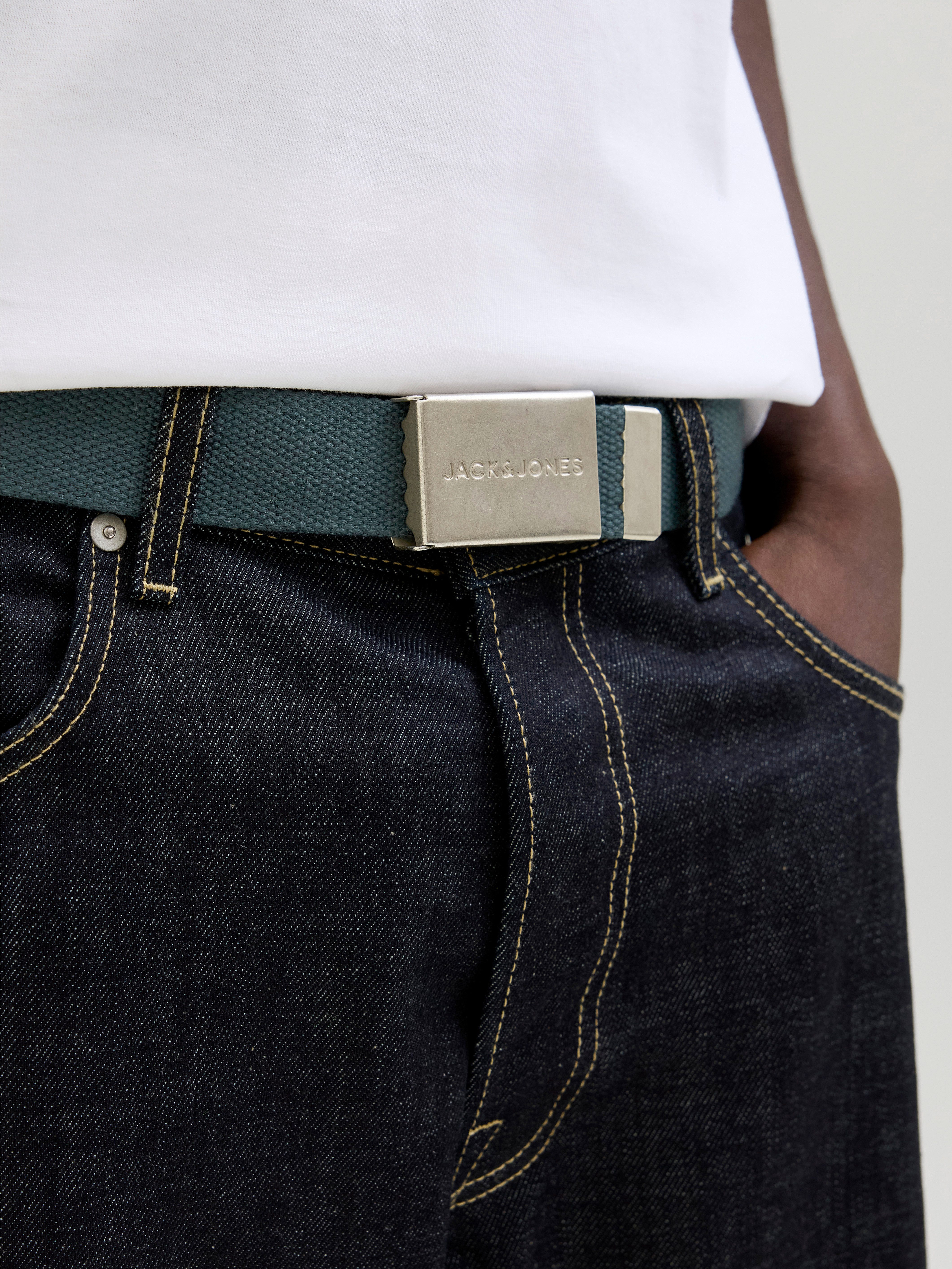 Jack & Jones Stoffgürtel JACLONDON WOVEN BELT NOOS günstig online kaufen