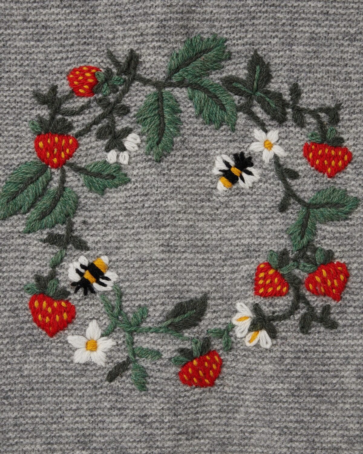 Reitmayer Trachtenjacke Strickcardigan mit Rückenstickerei