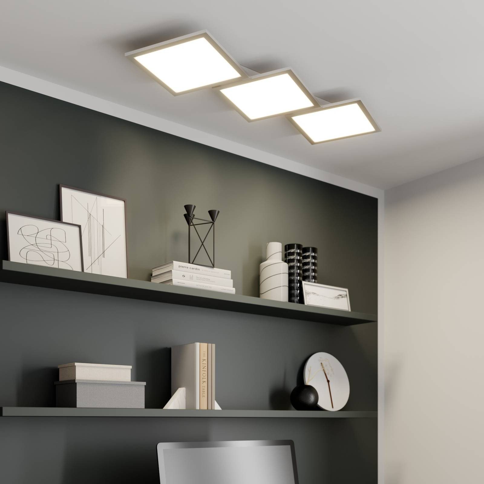 Lucande Deckenleuchten Ilira, Enthalten, LED - 32 W gesamt, Farbwechsel warmweiß / tageslicht