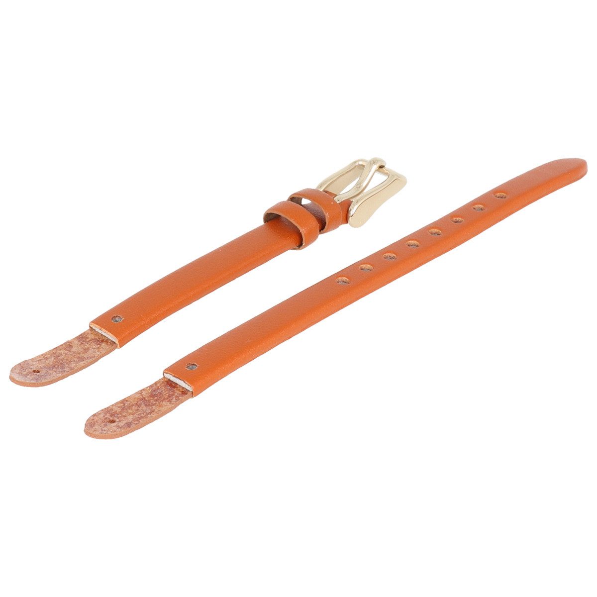 Fossil Uhrenarmband 8mm Leder Braun ES-4000 LB-ES4000