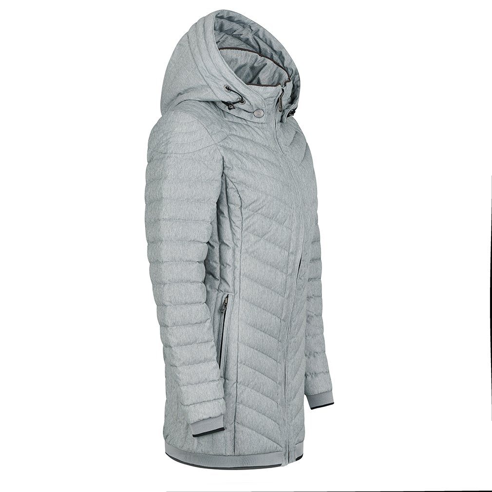 Knuffelwuff Outdoorjacke leichte Übergangsjacke Brooklyn mit abnehmbarer Kapuze